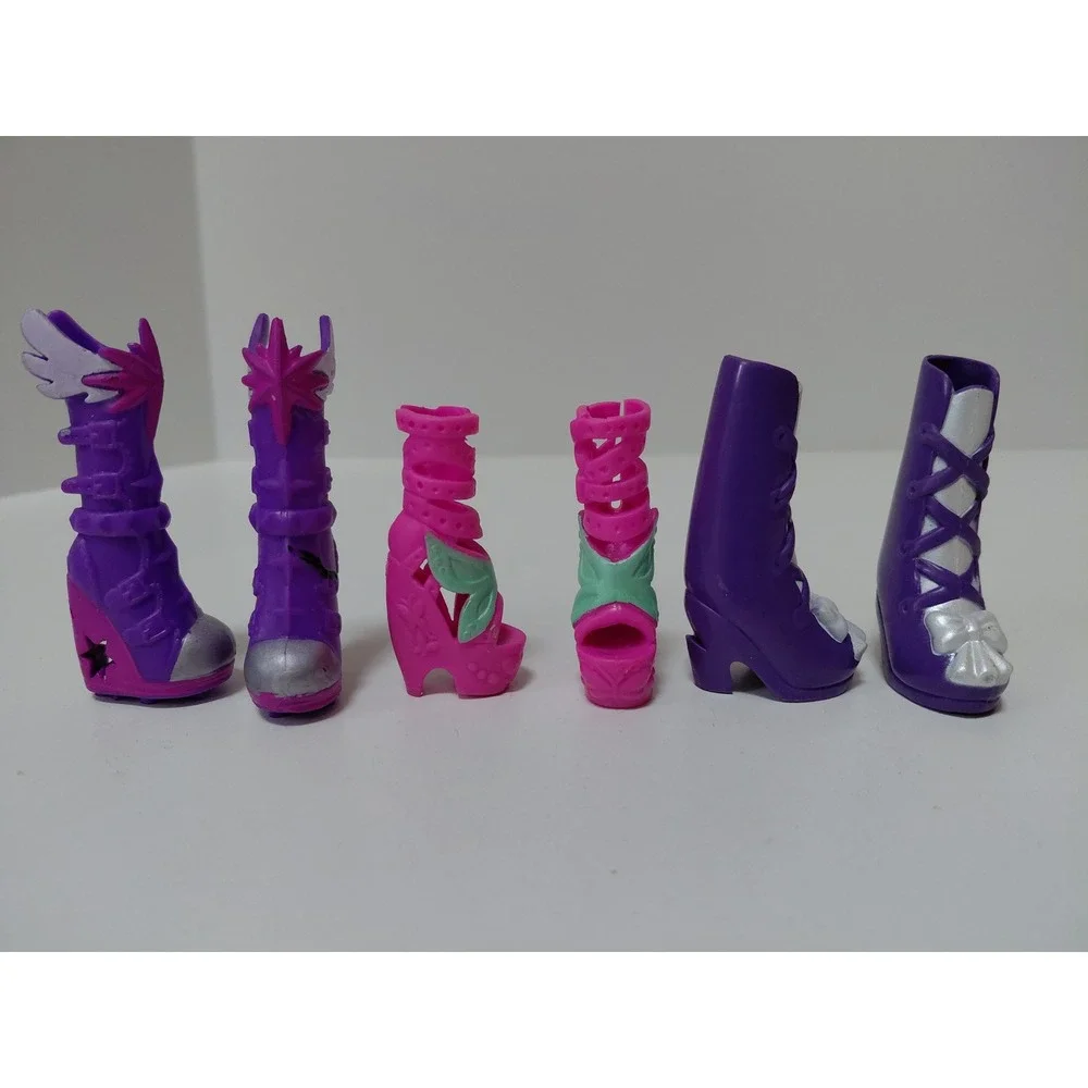 My Little Pony Equestria Girls Doll Shoes Lot Twilight Sparkle Boots Sandals 3pr